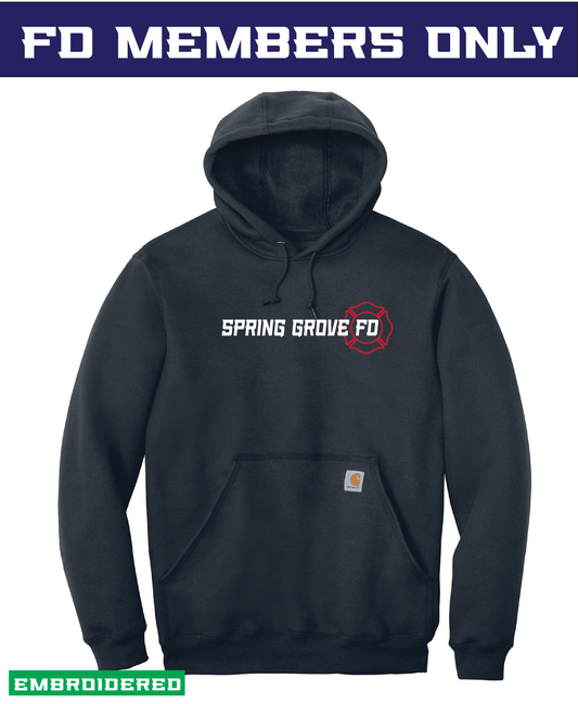 FD MEMBERS ONLY - SGFD2626 - Carhartt Midweight Hooded Sweatshirt
