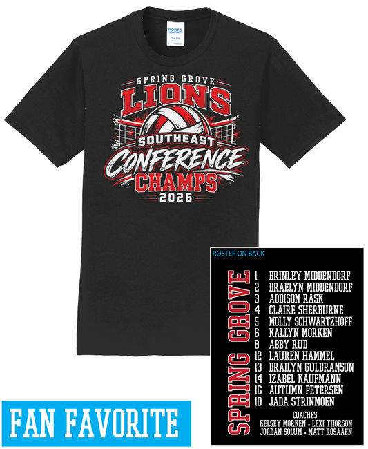 Lions Conference Champs Volleyball Apparel