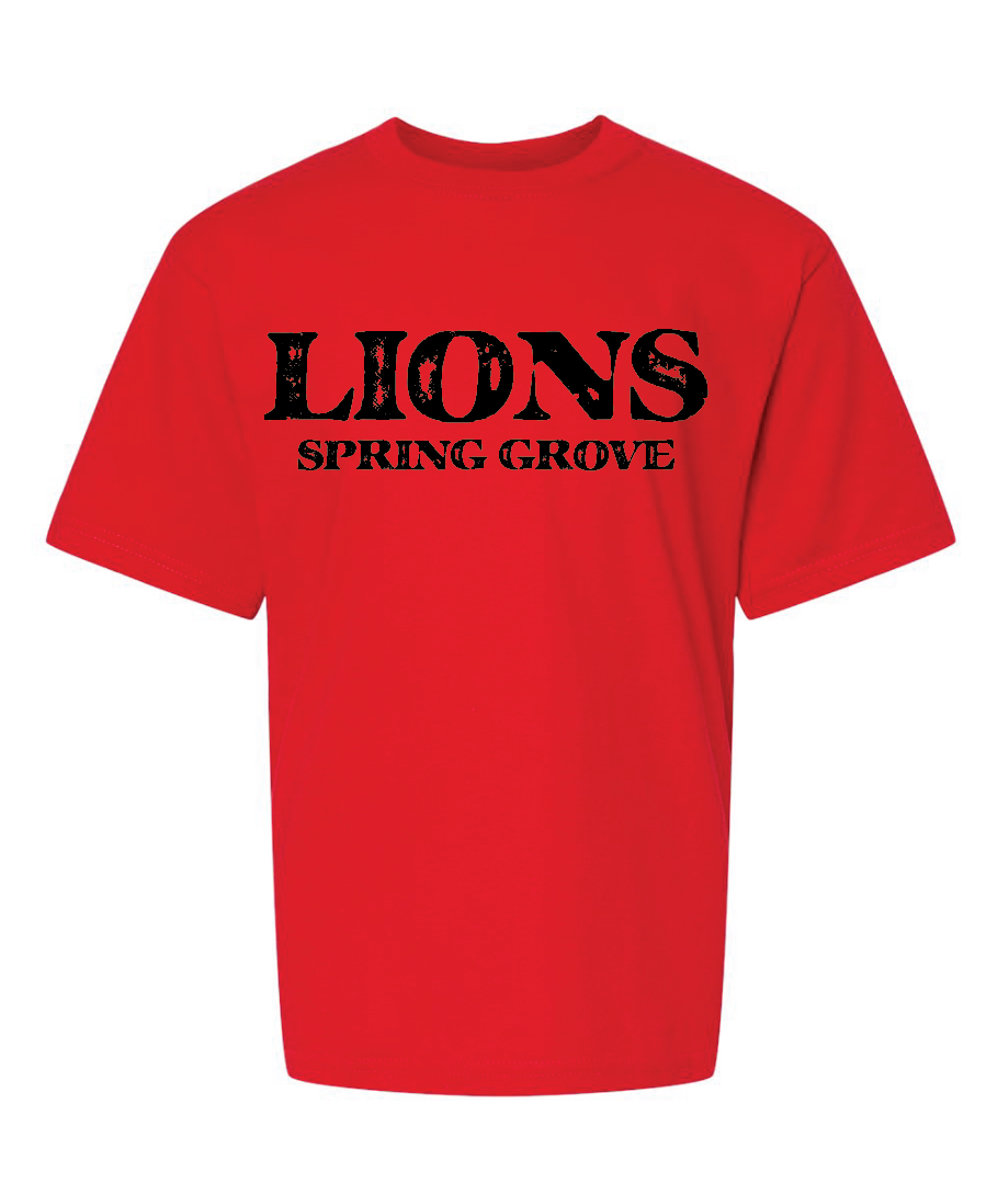 Youth Spring Grove Lions Tshirt