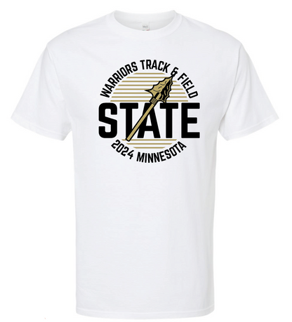 Warriors State Track Tees