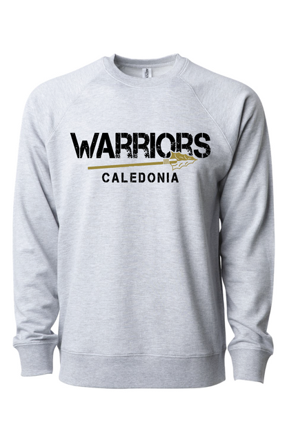 FANSTORE - Warriors Vintage Lightweight Crewneck Raglan