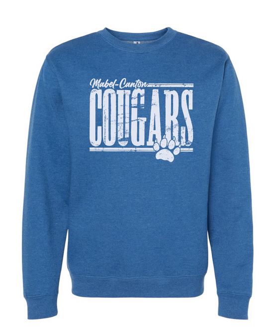 Cougars - Mid-Weight Crewneck