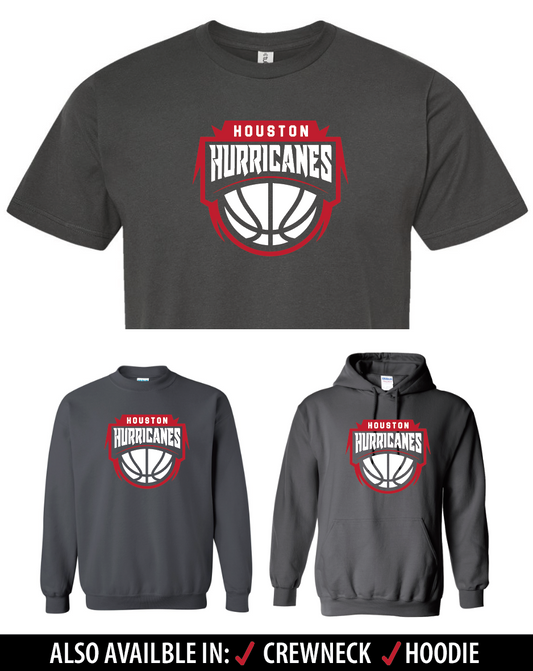 HGBB - Hurricanes Basketball Apparel - CHARCOAL