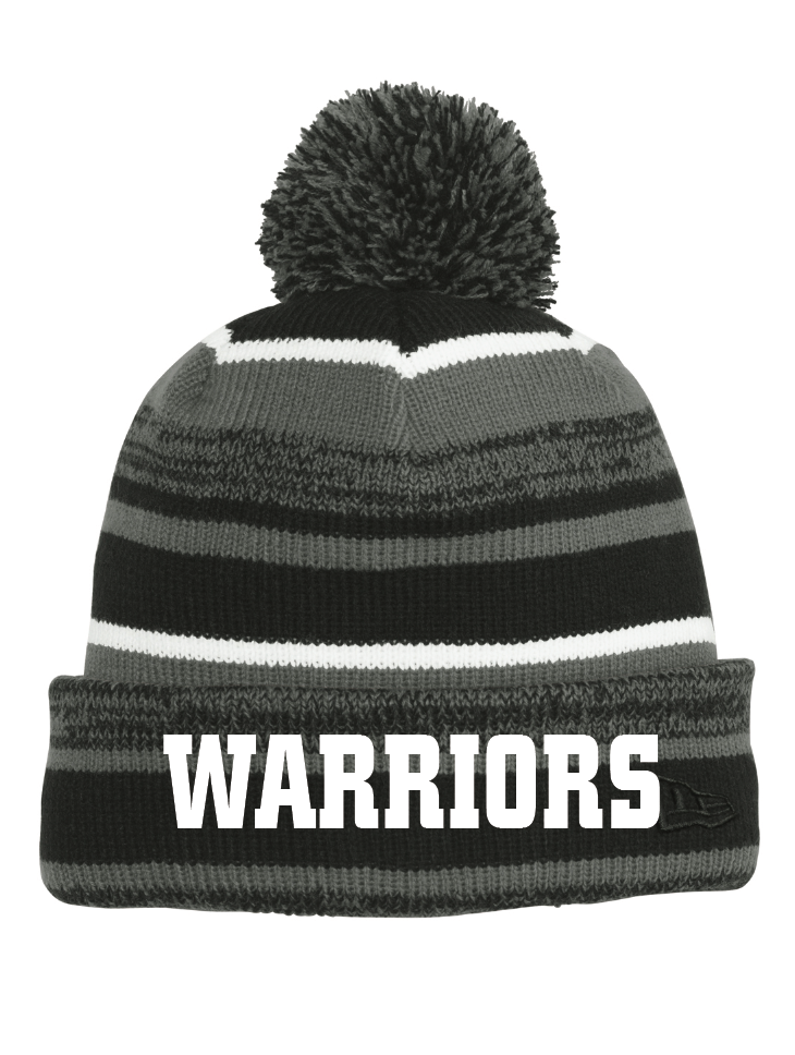 WW - Striped Pom Beanie