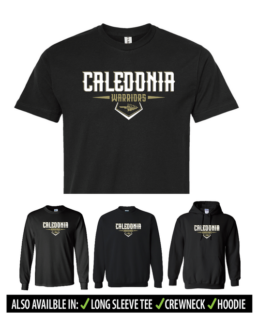 CALB - Warriors Baseball Apparel - BLACK