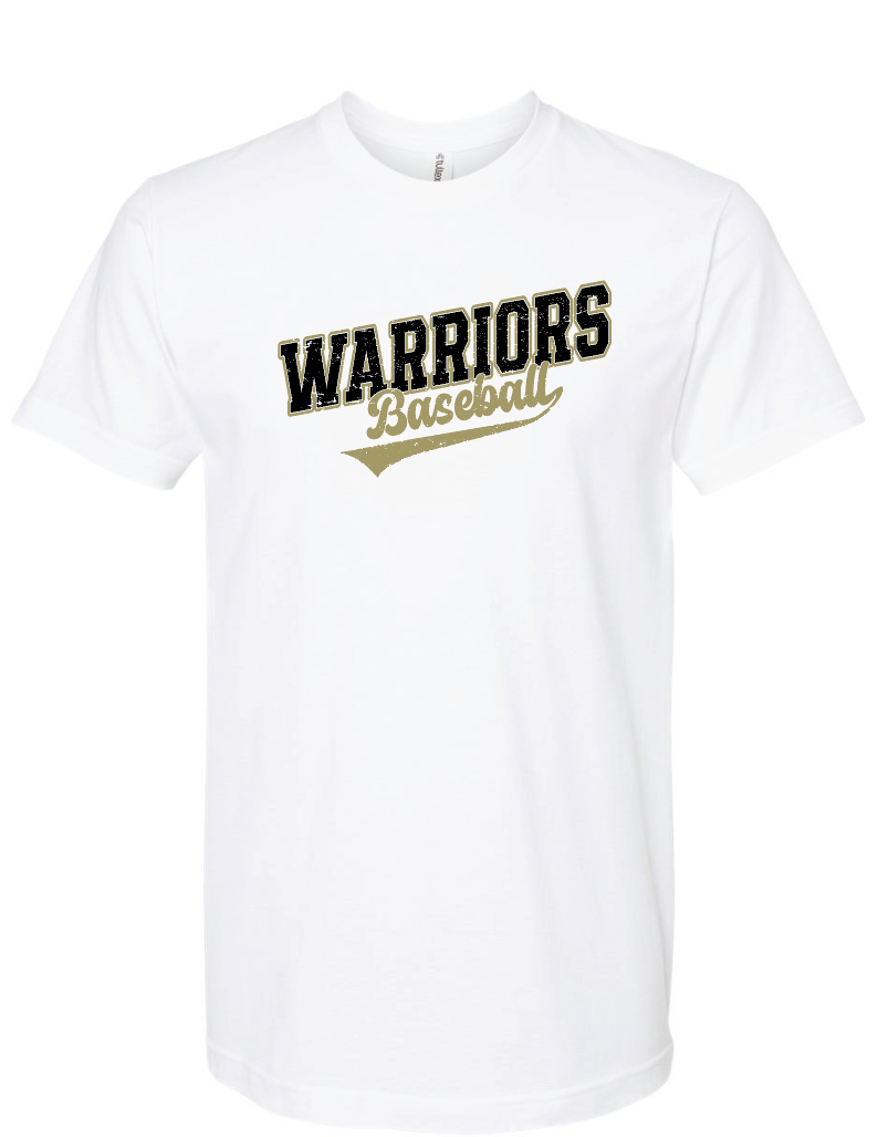 CALB - Warriors Baseball Apparel - WHITE