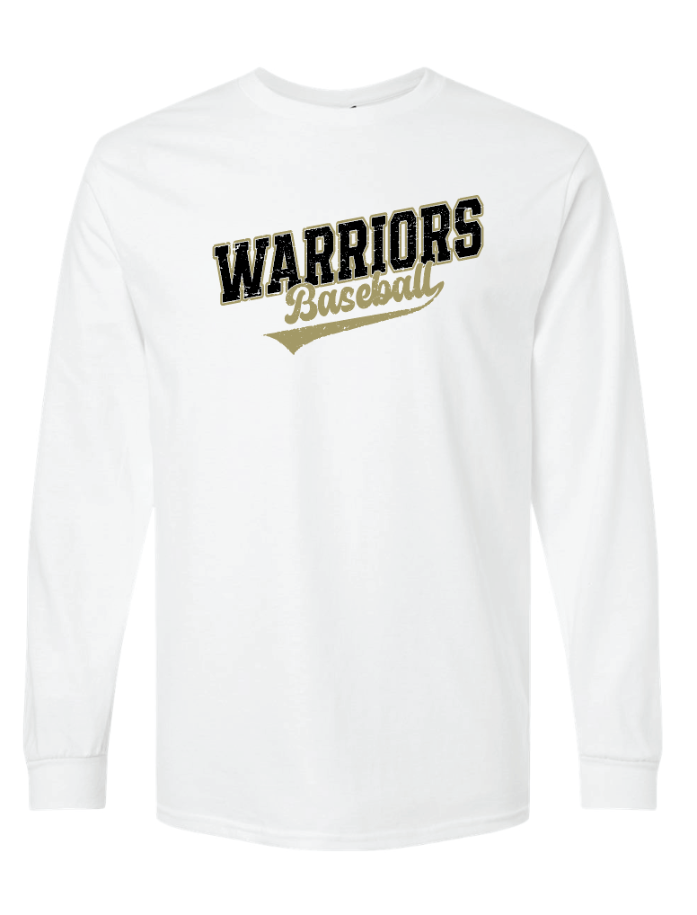 CALB - Warriors Baseball Apparel - WHITE