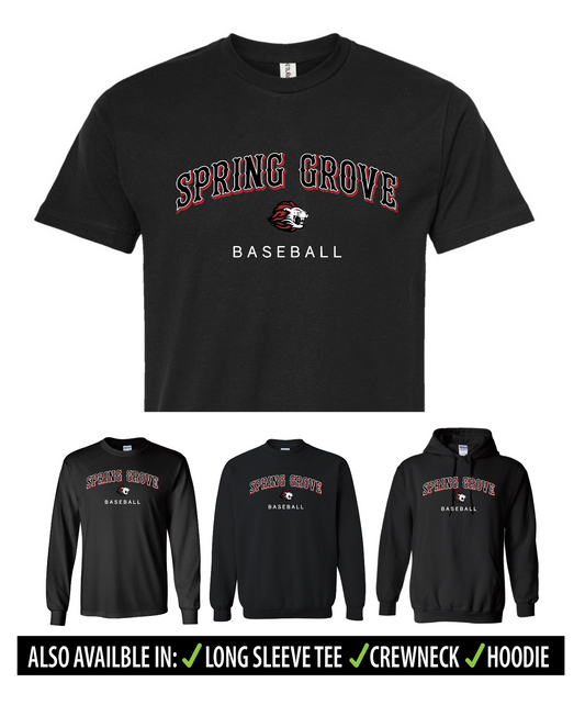 SGB - Spring Grove Baseball Apparel - BLACK