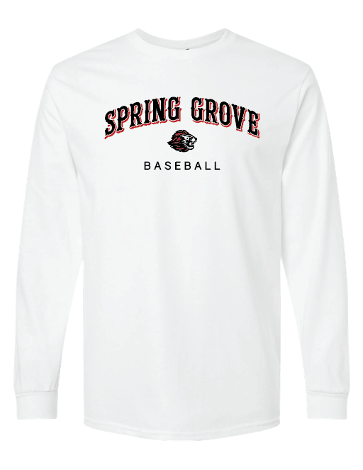 SGB - Spring Grove Baseball Apparel - WHITE