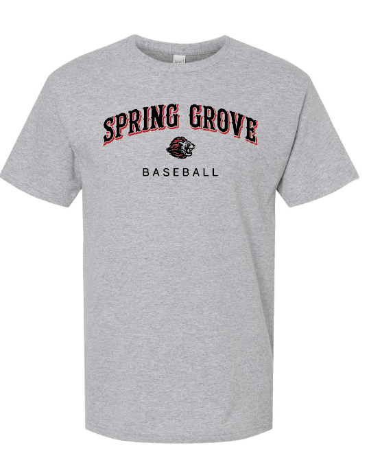 SGB - Spring Grove Baseball Apparel - GRAY