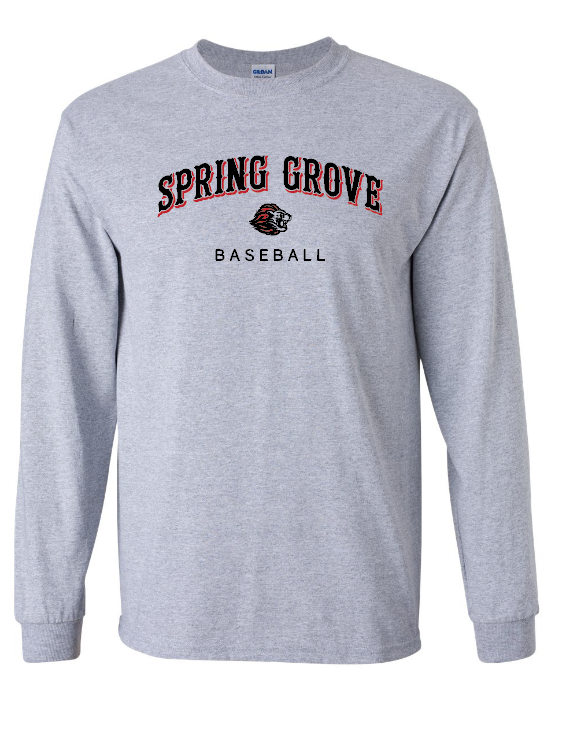 SGB - Spring Grove Baseball Apparel - GRAY