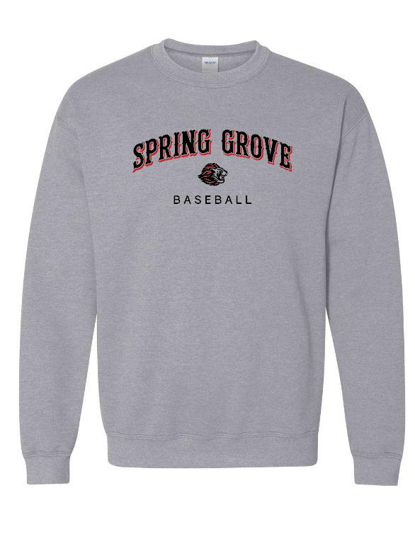 SGB - Spring Grove Baseball Apparel - GRAY