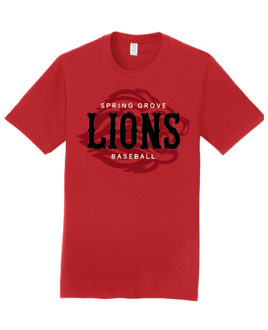 SGB - Spring Grove Baseball Apparel - RED