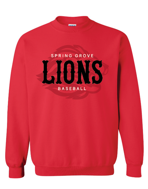 SGB - Spring Grove Baseball Apparel - RED