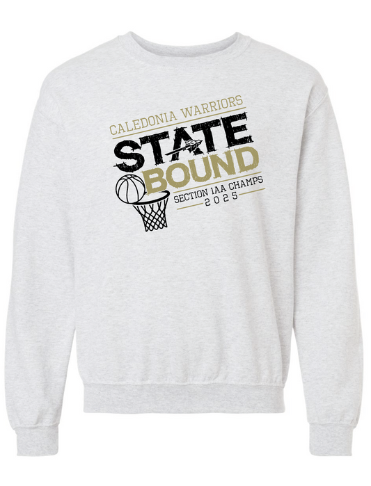 Caledonia Girls Basketball Section Champs Crewnecks 2025