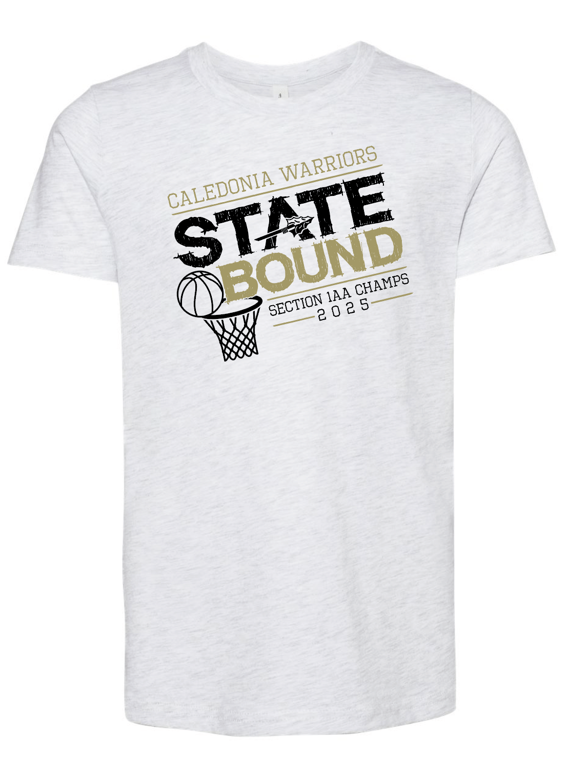 Caledonia Girls Basketball Section Champs Tees 2025