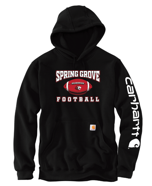 SG Football - Carhartt Midweight Hooded Logo Sweatshirt