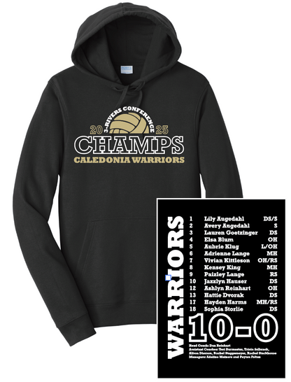 Caledonia Warriors - Conference Champs Volleyball Apparel
