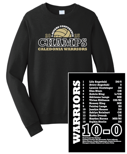 Caledonia Warriors - Conference Champs Volleyball Apparel