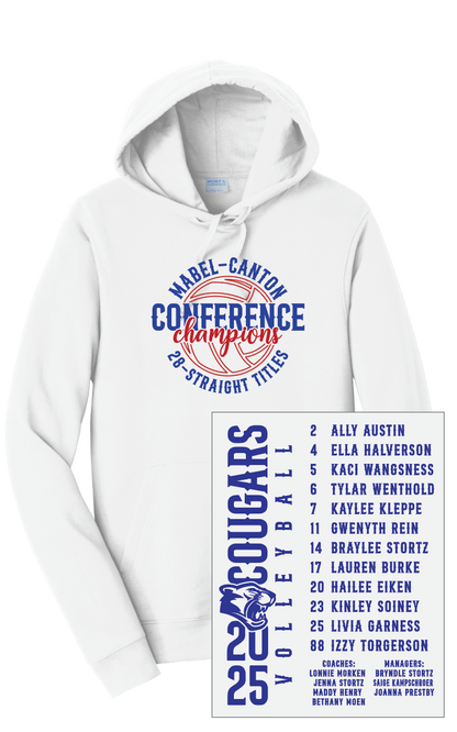 M-C Cougars - Conference Champs Volleyball Apparel