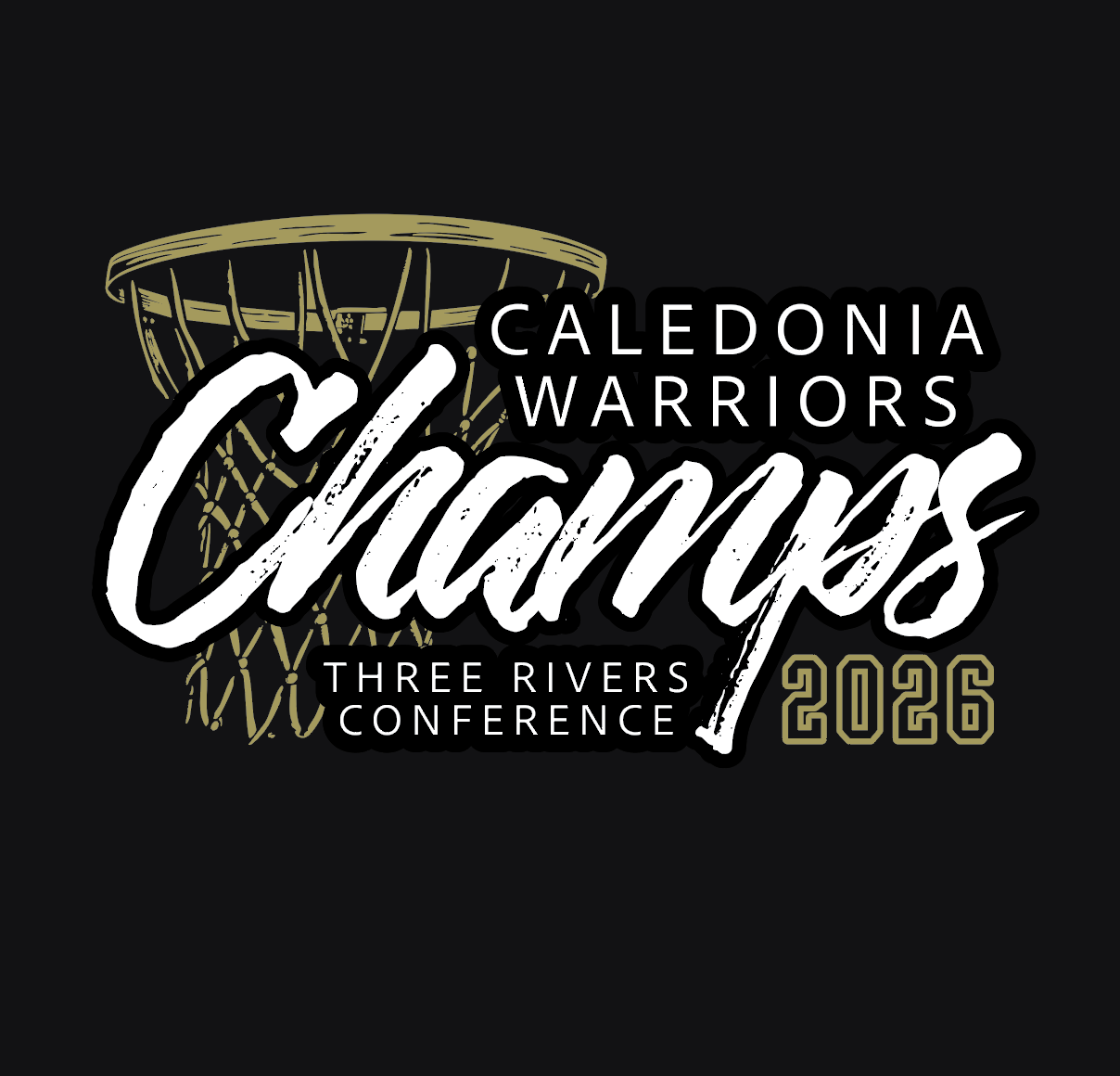 Caledonia Girls Basketball Conference Champs 2026