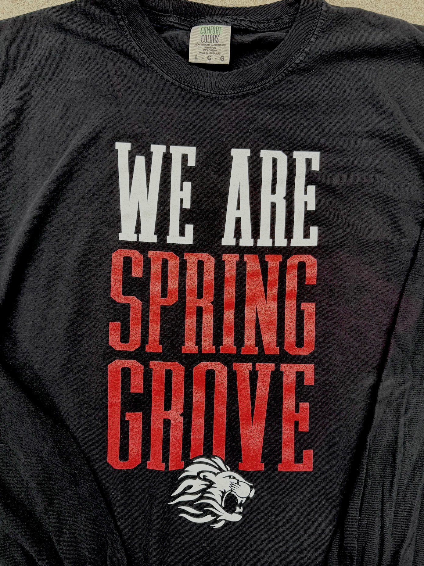 We Are Spring Grove - Comfort Colors Long Sleeve T-Shirt