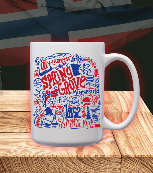 Spring Grove Doodle Mug