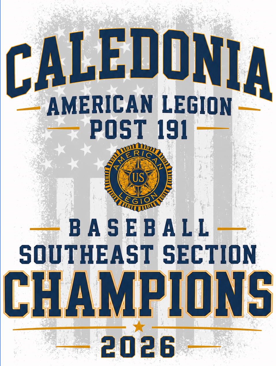 Caledonia Legion Post 191 Junior Baseball - SOUTHEAST CHAMPS!