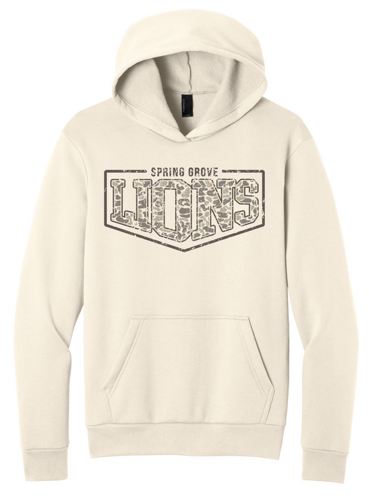 LIONS Hoodie - Retro Camo