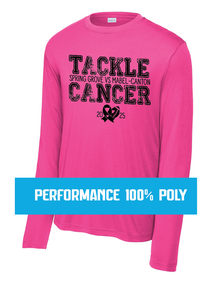 TACKLE CANCER - SG v M-C Performance Tees