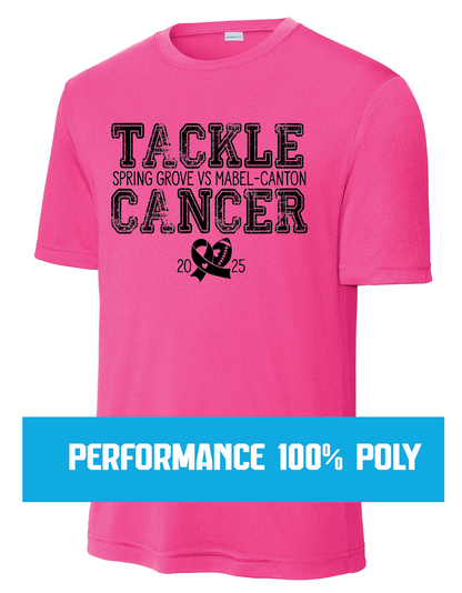 TACKLE CANCER - SG v M-C Performance Tees