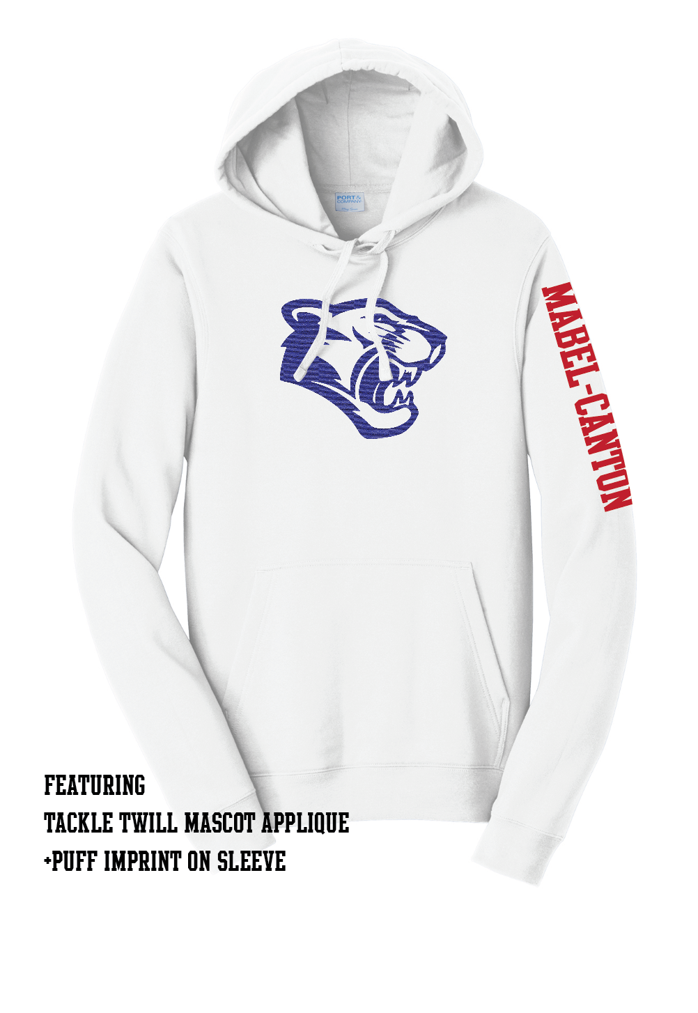 M-C Applique Hoodie - PREORDER NOW!