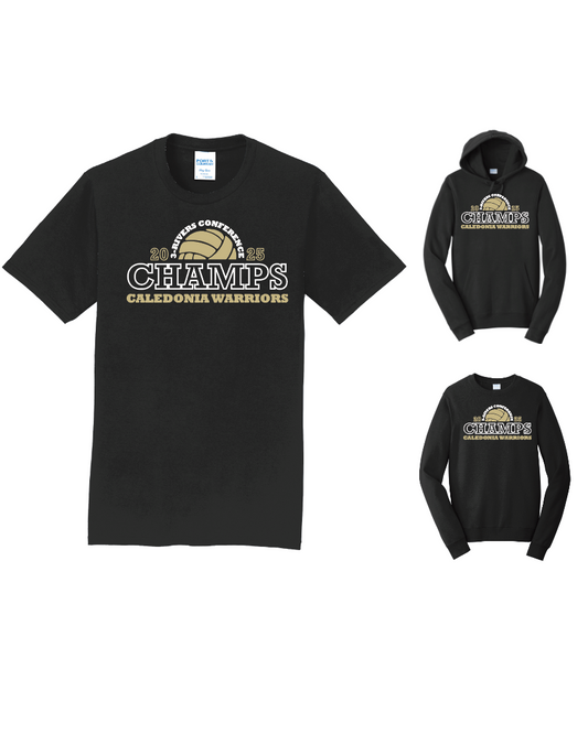 Caledonia Warriors - Conference Champs Volleyball Apparel
