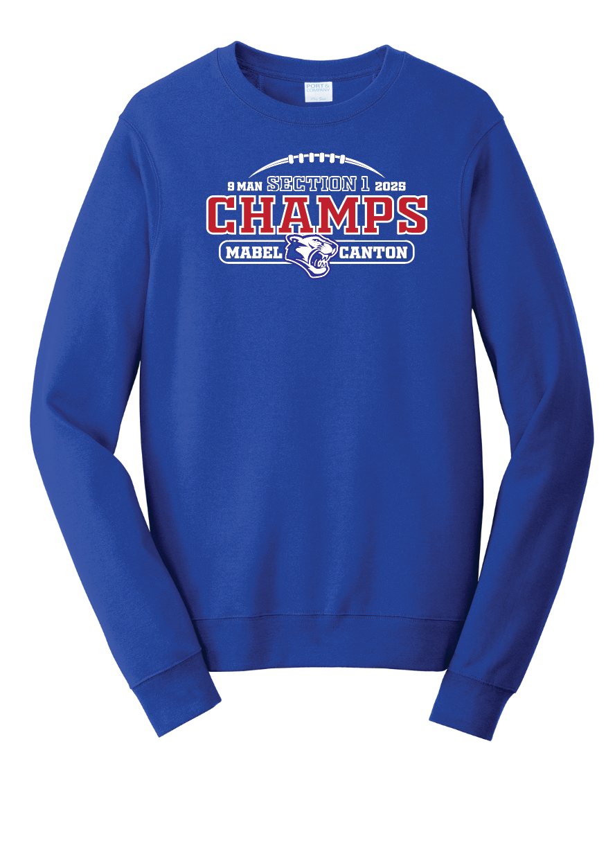 MC Cougars - Section Champs Football Apparel