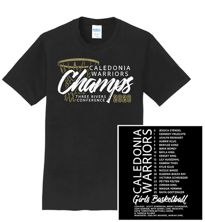 Caledonia Girls Basketball Conference Champs 2026