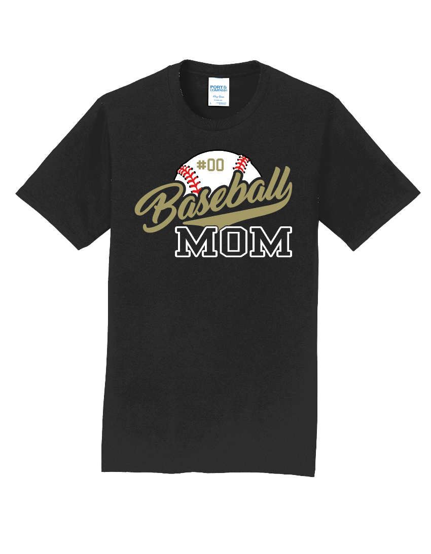 CALEDONIA - BASEBALL MOM  - Favorite T Shirt