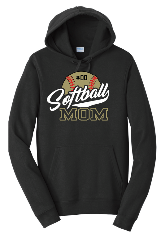 CALEDONIA - SOFTBALL MOM  - Favorite Hoodie