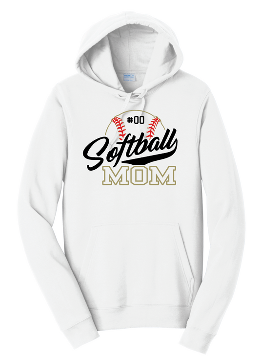 CALEDONIA - SOFTBALL MOM  - Favorite Hoodie