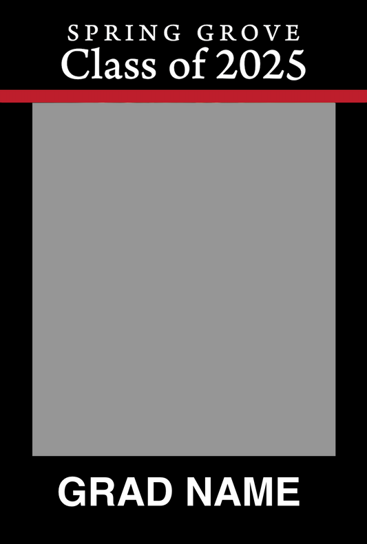 SGHS Senior Banners - For Display on Fence at School