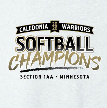 Caledonia Softball - Section Champs Crewnecks