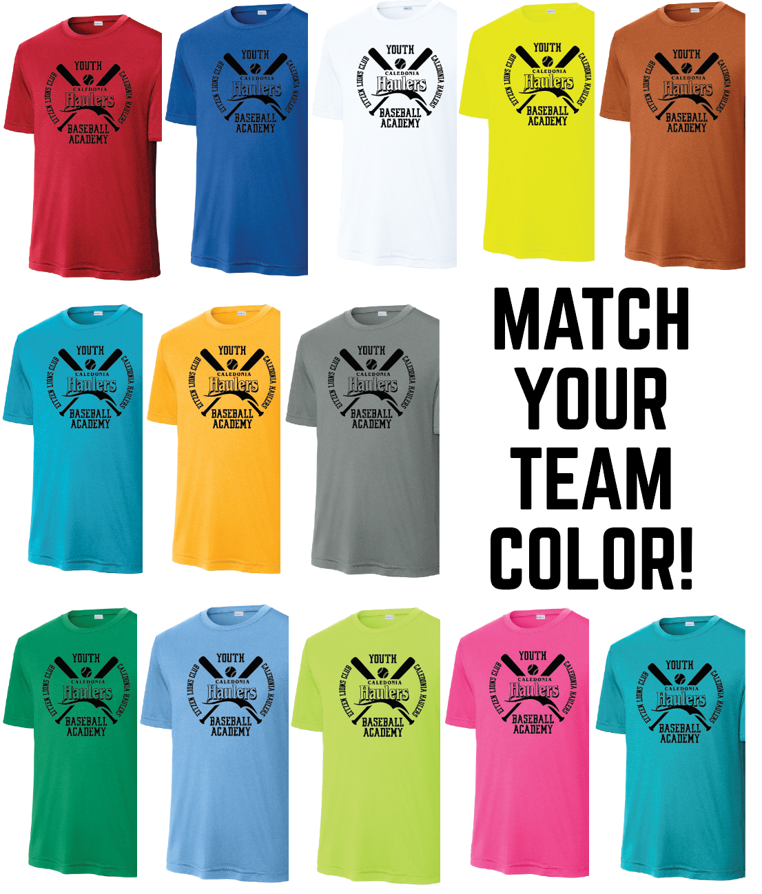 BASEBALL ACADEMY - Parent/Fan Tees