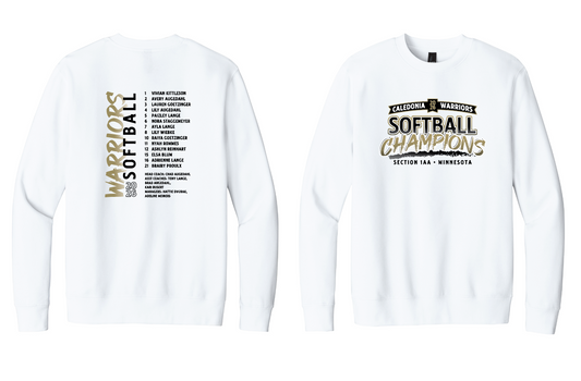 Caledonia Softball - Section Champs Crewnecks