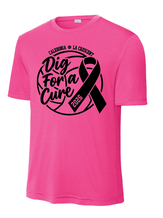 Volleyball: Caledonia Cancer Match Tee