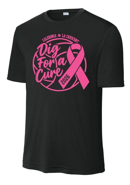 Volleyball: Caledonia Cancer Match Tee