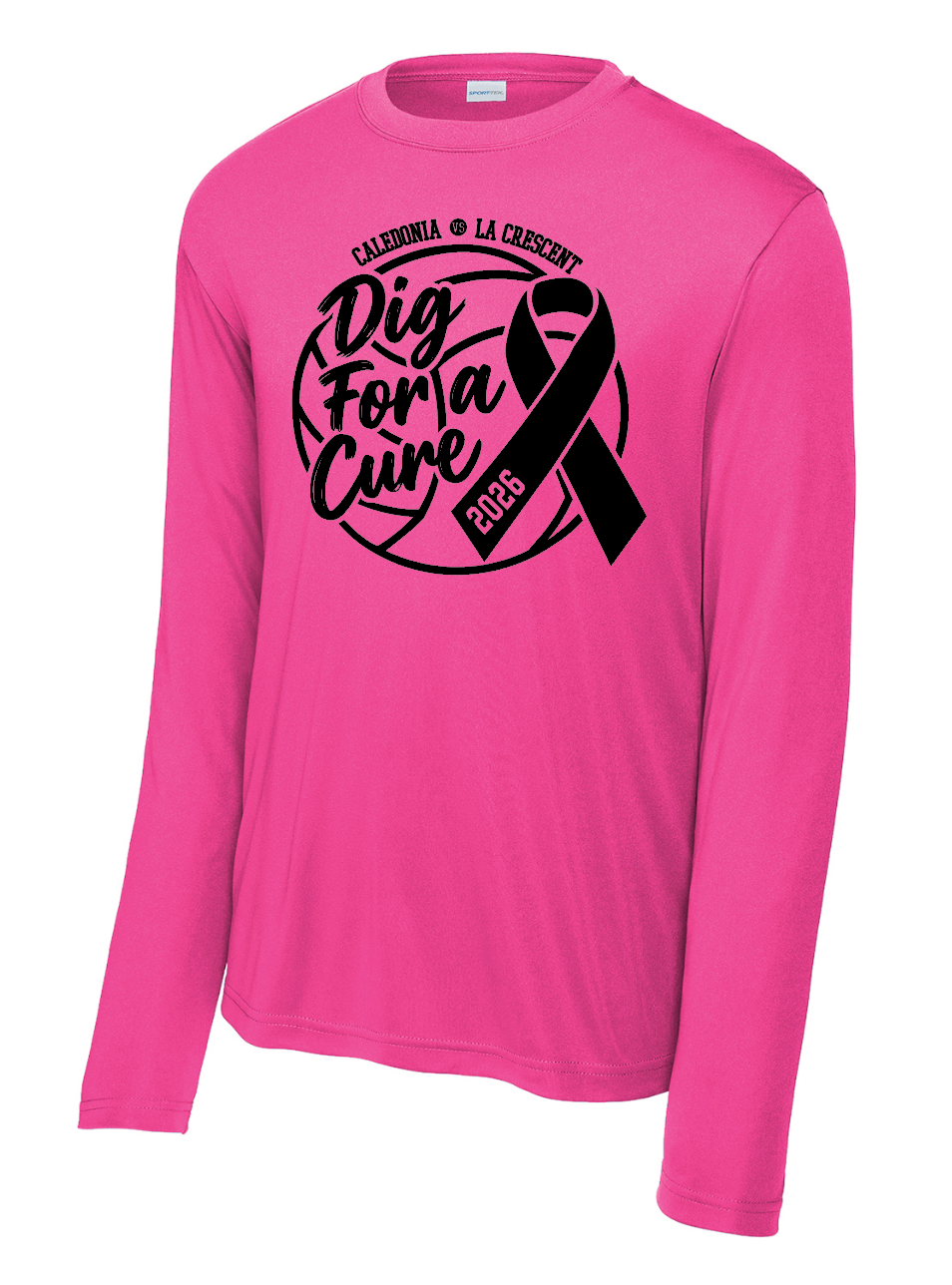 Volleyball: Caledonia Cancer Match Tee