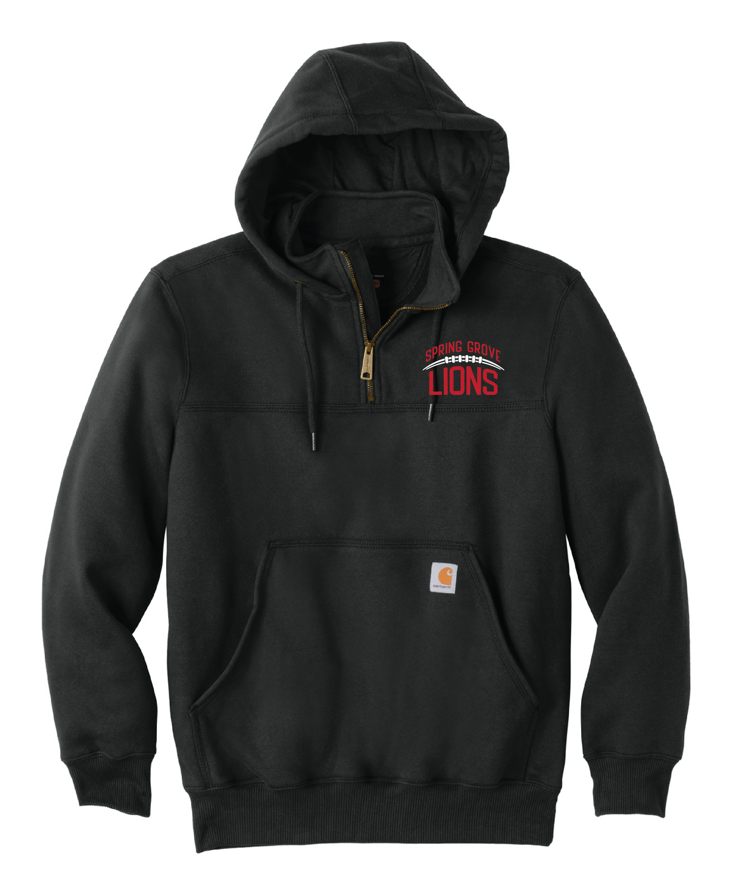 SGFB26 - Carhartt Rain Defender Mock Zip Heavyweight Paxton Hoodie