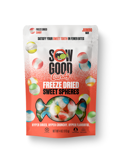 Freeze Dried Sweet Spheres