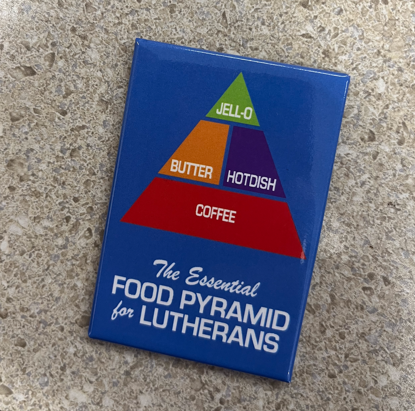 Lutheran Food Pyramid - MAGNET