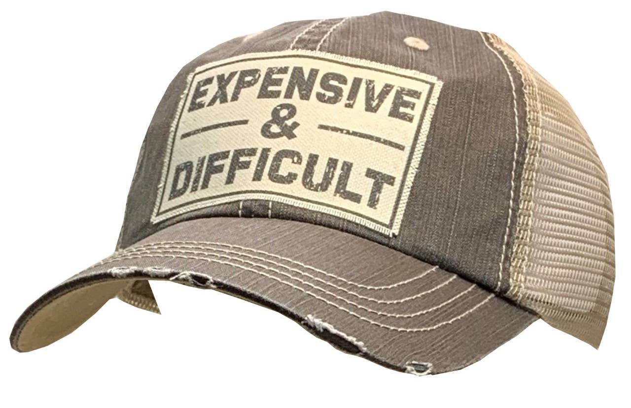 Expensive & Difficult Trucker Hat Baseball Cap